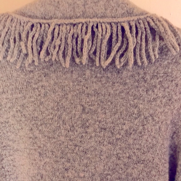 Susan Bristol Wool Blend Fringed Sweater - Picture 5 of 8